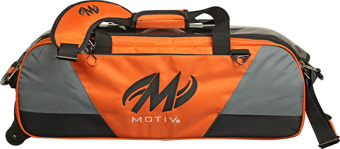 Ballistix 3-Ball Tote Orange | Motiv Bowling