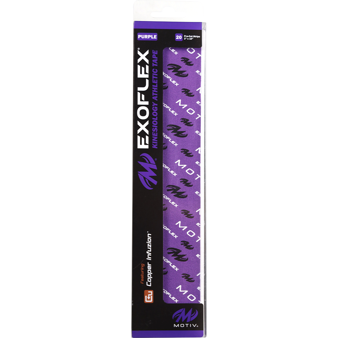 SB SOX Kinesiology Tape - 2 Rolls Blue & Purple Athletic Support Tape For Sports Recovery
